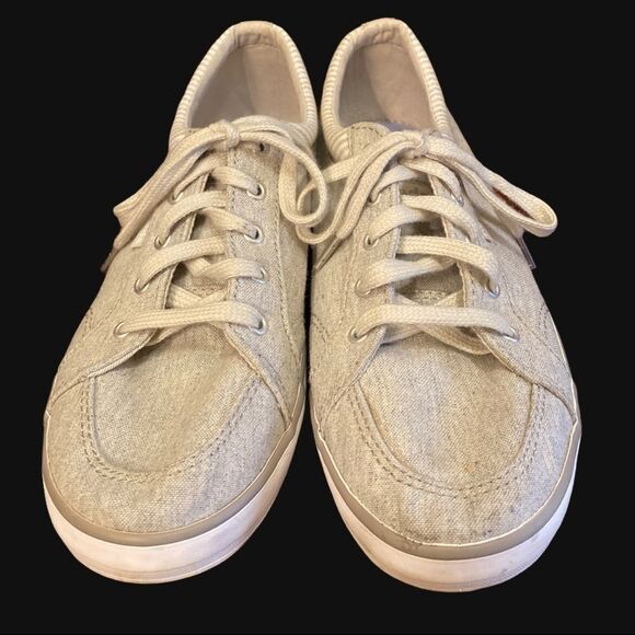 Keds Women's Canvas Striped Edging Sneakers 6.5 - Picture 2 of 5